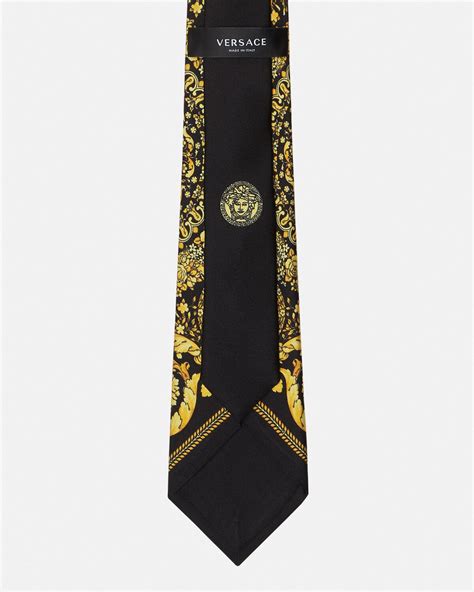 Versace Barocco Silk Tie 